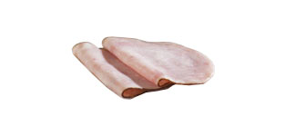 conditionnement de tranches de jambon