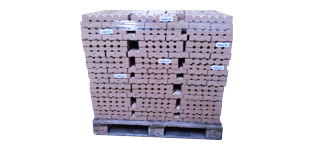 Palettes de barquettes de fromages de chèvre