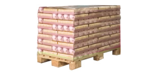 Palette de barquettes de boites de conserves