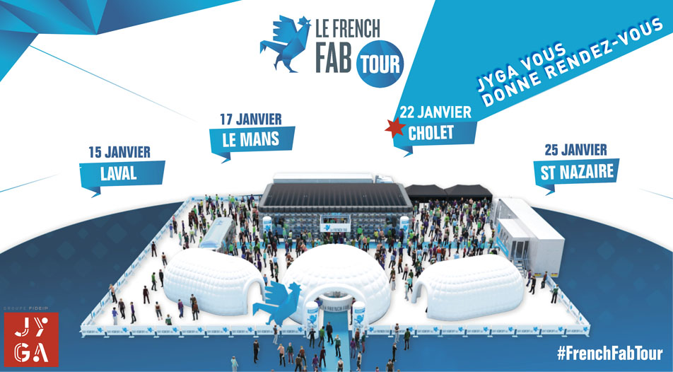 JYGA au French Fab Tour