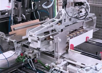 Encaisseuse wrap de plaquettes de beurre pour l'industrie laitière