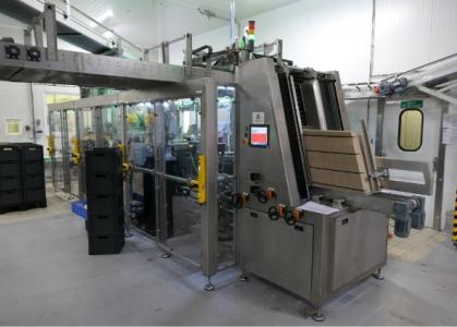 encaisseuse wrap pour le secteur fromagerie