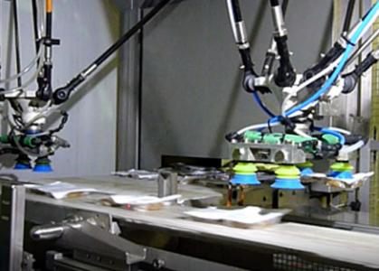 prise robot de steak végétal