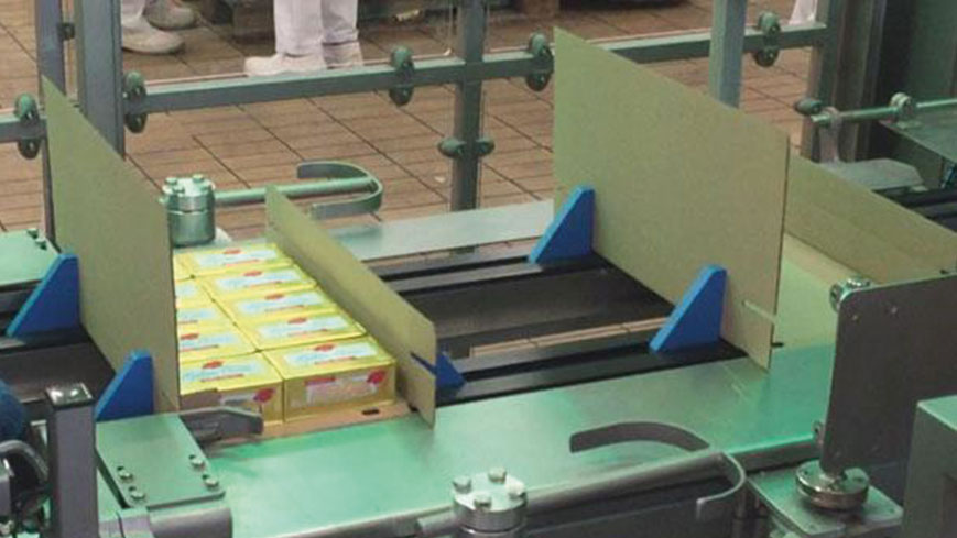Encaissage Wrap de plaquettes de beurre