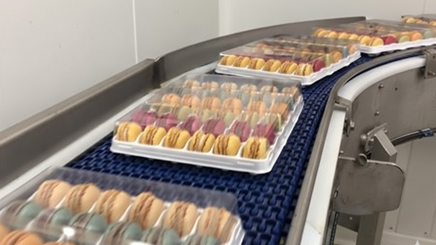 Encaisseuse wrap d’étuis de macarons