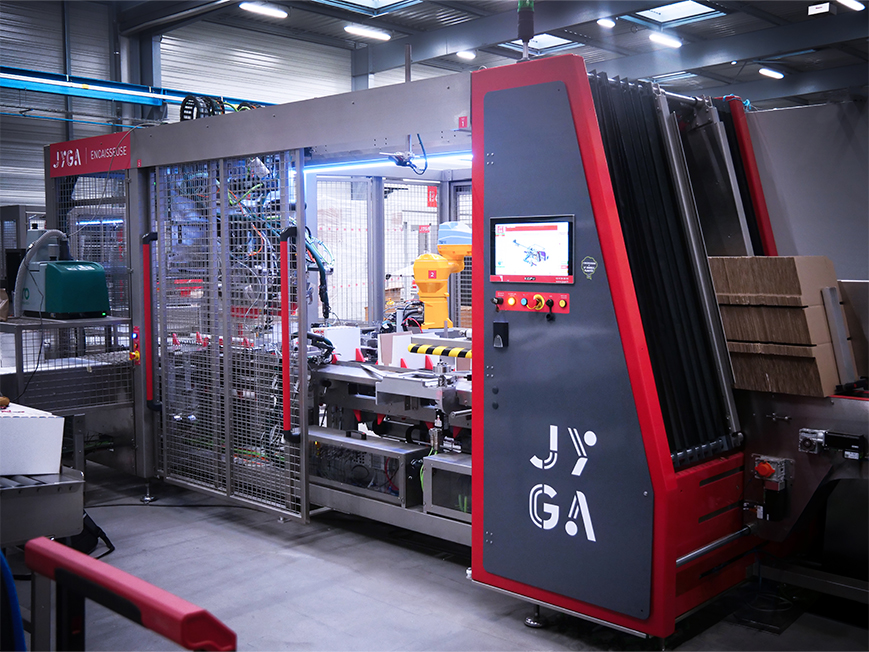 Encaisseuse wrap multiformat - JYGA - vue globale