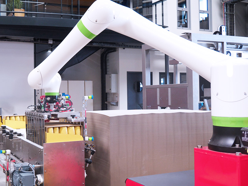 Palettiseur collaboratif Pal'it Air JYGA - prise produits