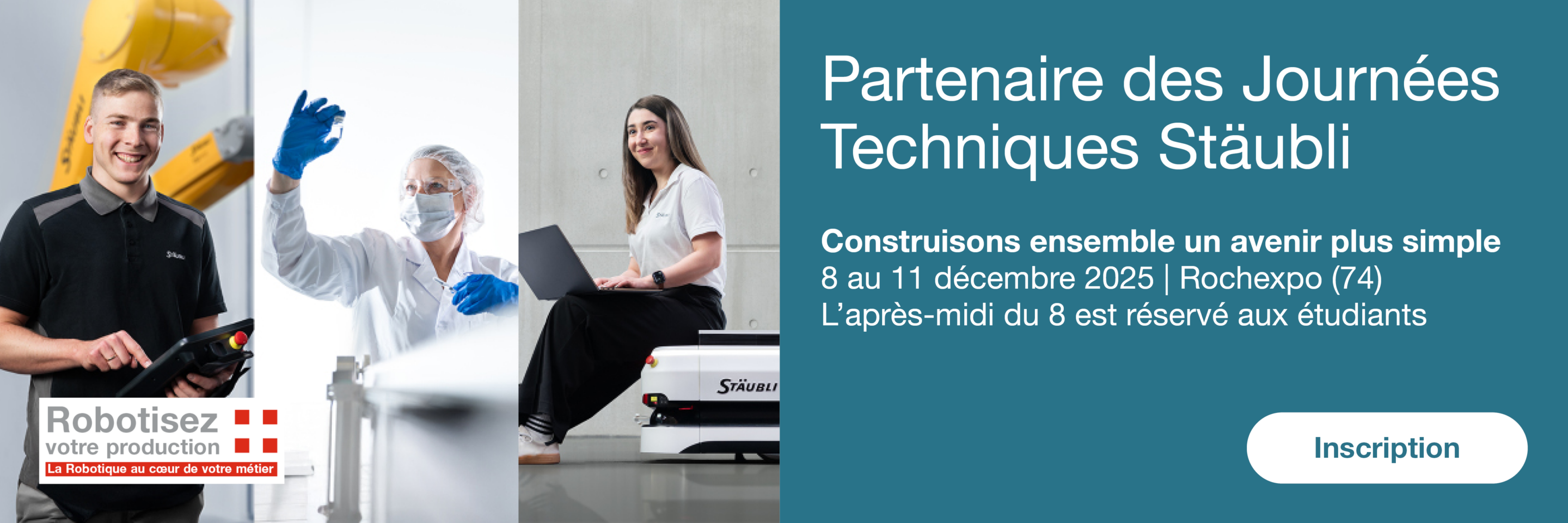 Retrouvez nous aux Journées Techniques STÄUBLI