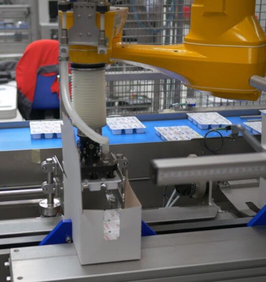 Encaisseuse de portions de fromages à tartiner - JYGA