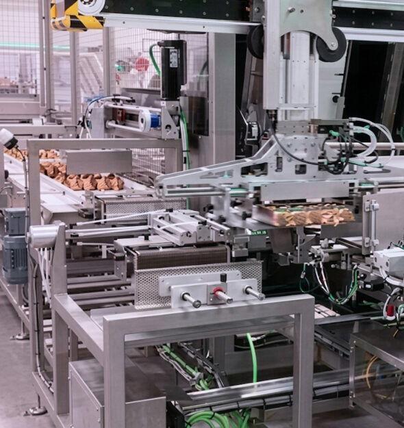 Encaisseuse wrap automatisée de plaquettes de beurre - JYGA