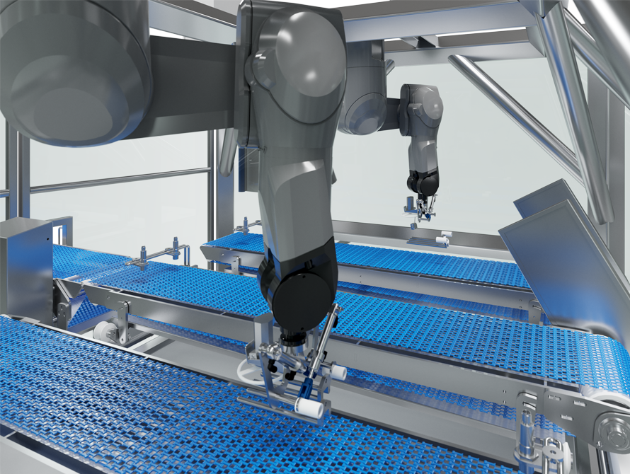 Chargement automatique de thermoformeuse - JYGA