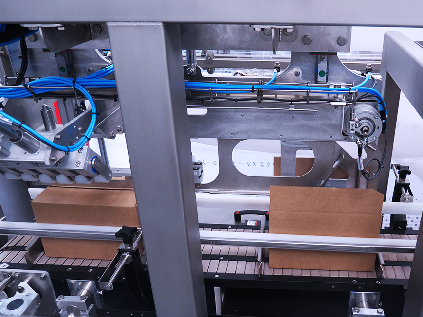 Encaisseuse topload multiformat JYGA - fermeture caisses