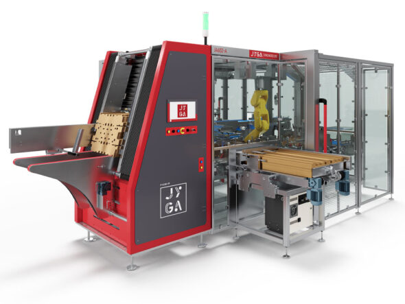 Encaisseuse wrap around mise en caisse automatique - JYGA