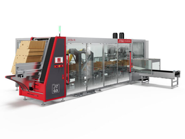 Encaisseuse wrap around multiformat de caisses - JYGA
