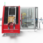 Encaisseuse wrap en caisse ouverte - magasin de cartons - JYGA