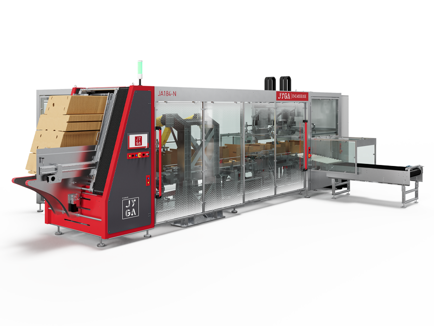 Encaisseuse wrap multiformat de caisses - JYGA
