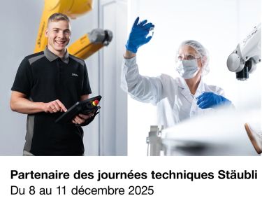 Retrouvez nous aux Journées Techniques STÄUBLI
