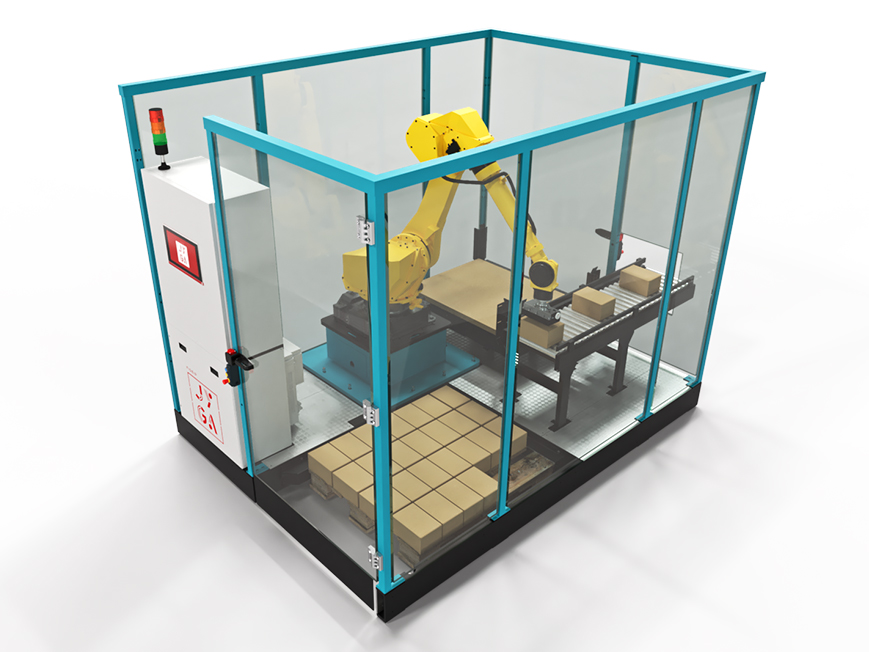 Palettiseur compact Pal'it One JYGA - vue globale